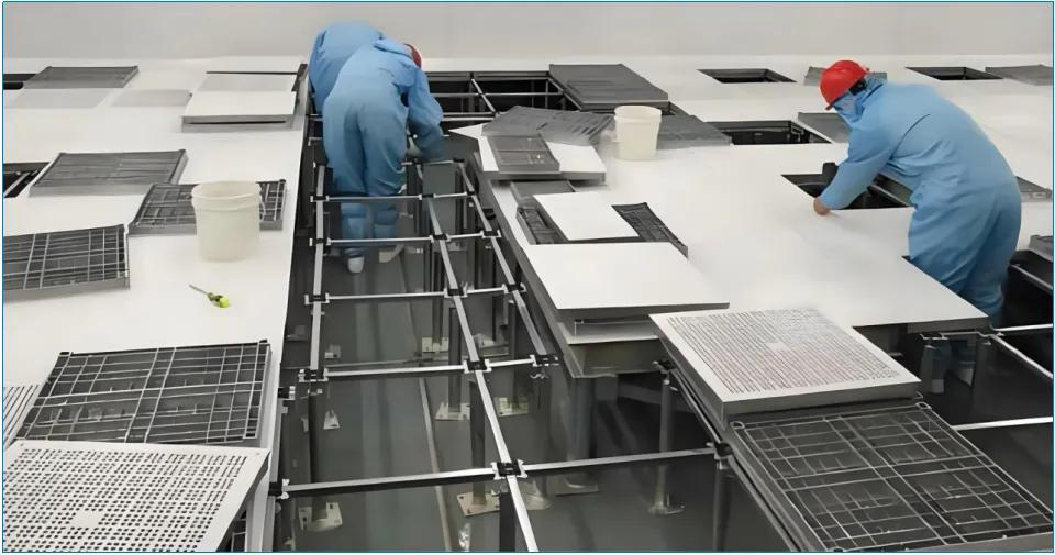 Collect! Quickly unlock anti-static floor construction
